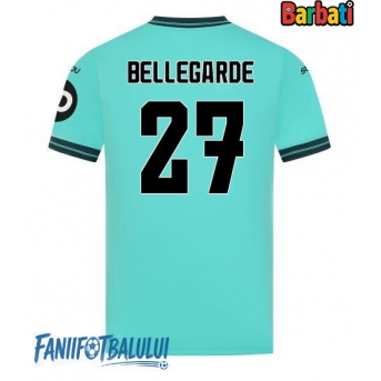 Wolves Jean-Ricner Bellegarde #27 Tricou Fotbal Replică 2025-26 Barbati Deplasare